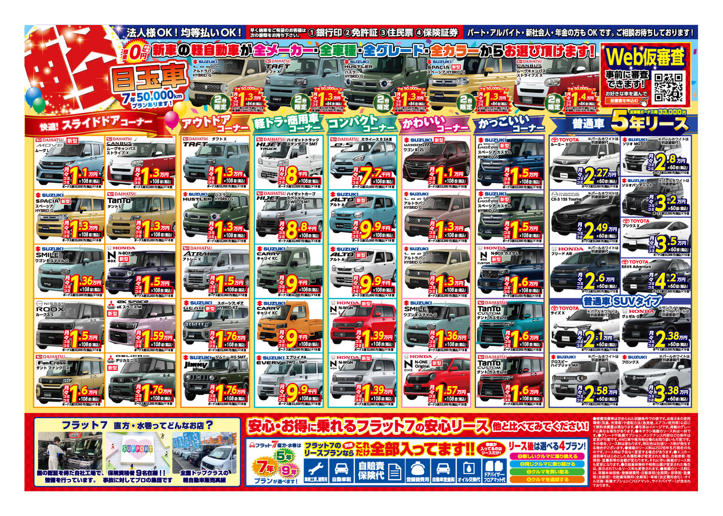 フラット7直方